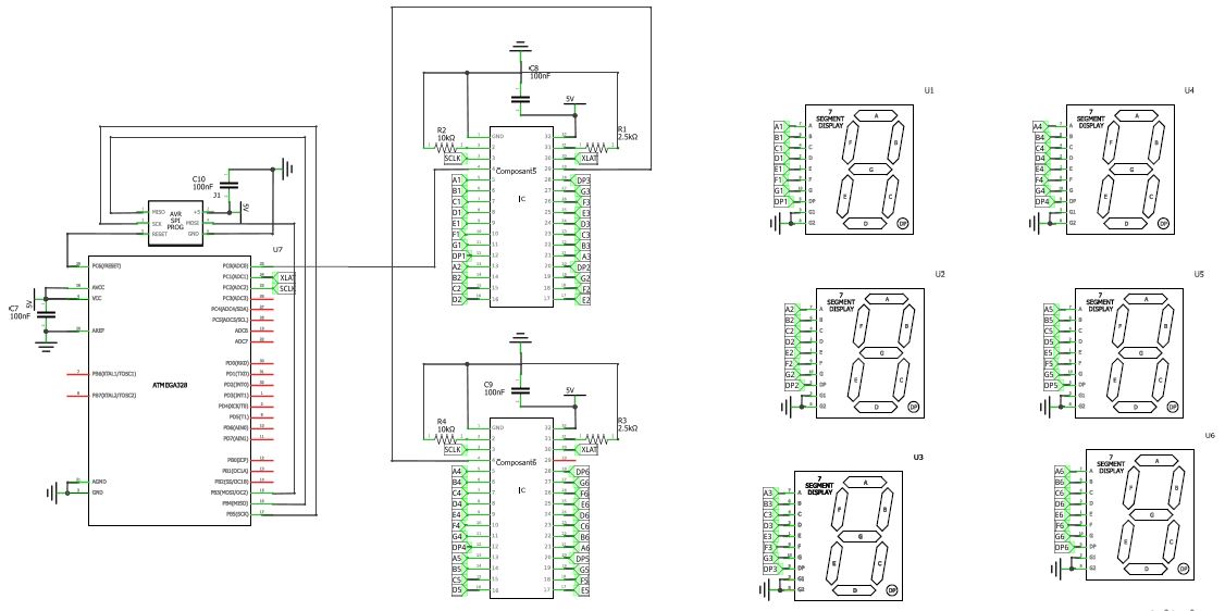 Première version du schematic