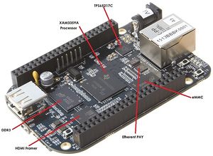  Image du Beaglebone Black