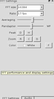 Figure 7 configuration entrée