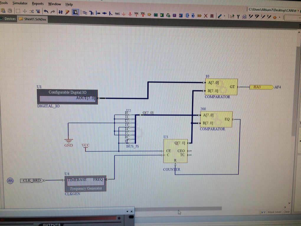 Schema fpga